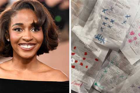 Ayo Edebiri Just Revealed That The Cast Of “The Bear” Were Secretly Playing “Golden Globes Bingo”..