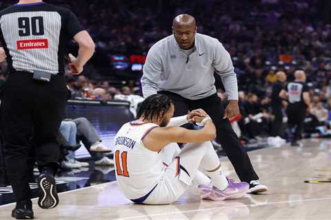 Jalen Brunson’s injury update is good news for Knicks — for now