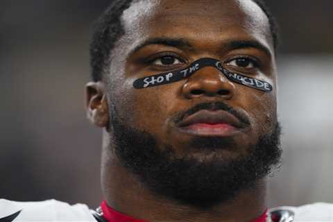 NFL fines Texans’ Azeez Al-Shaair for wearing ‘stop the genocide’ eye black
