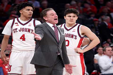 Rick Pitino could reach 900-win plateau against his son: ‘Going to be a lot of fun’