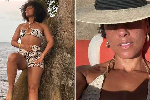 Alicia Keys Hot Shots to Slay Her 45th Birthday ... This Girl Is On Fire!