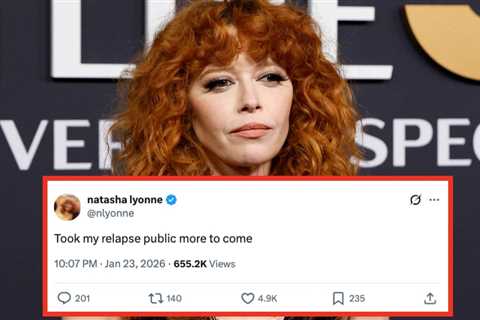 Natasha Lyonne Just Got Incredibly Candid About Her Relapse After Years Of Sobriety