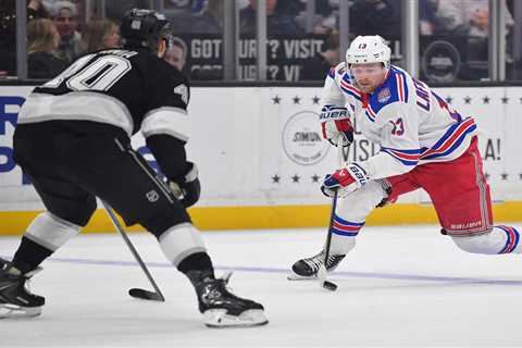 Alexis Lafreniere in once unlikely position in ‘really hard’ Rangers year
