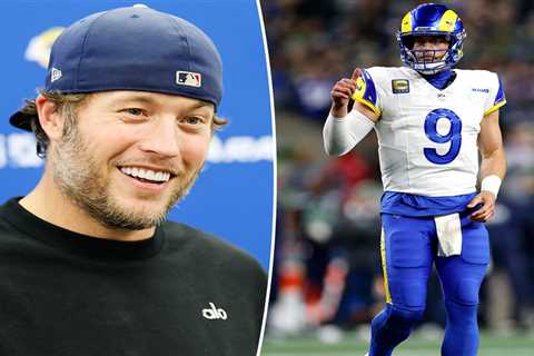 Following MVP-caliber season, Rams should be asking Stafford for ‘one more year’
