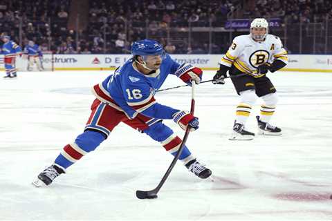 Rangers claw their way to OT win over Bruins with likely fire sale looming