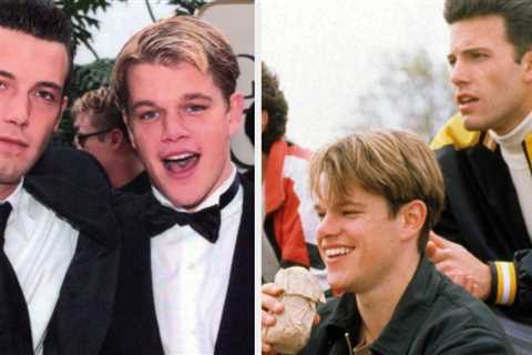 Ben Affleck Said He And Matt Damon Were “Young And Stupid” For Sneaking Gay Sex Scenes Into “Good..