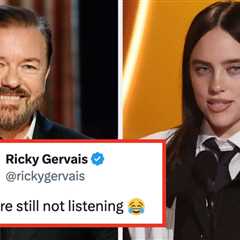 After Ricky Gervais Called Out All The Political Speeches, A Grammys Producer Has Defended..