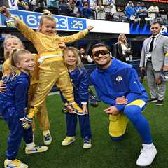 Puka Nacua’s present to Matthew Stafford for winning MVP: ‘I’ll watch your kids’