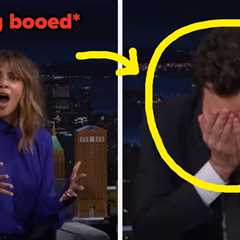 Halle Berry Got Booed By A Member Of Jimmy Fallon's Audience — And Her Reaction Was Perfect