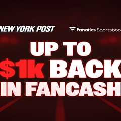 Fanatics Sportsbook promo code NYPOST: Get up to $1,000 matched in FanCash for Patriots vs. Seahawks