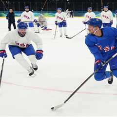 US men’s hockey team is going all-in on the Olympic village experience