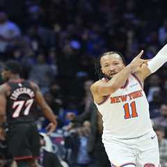 Knicks head into All-Star break with 49-point demolition of 76ers