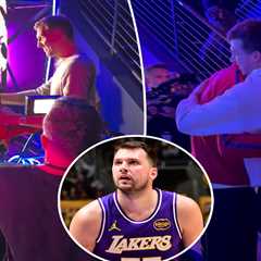 Luka Dončić’s 77x.world event in LA draws surprise appearance from Dirk and Austin Reaves