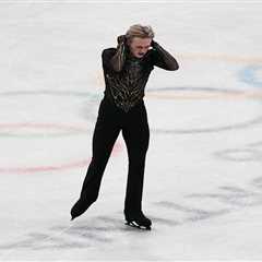 Ilia Malinin falters in free skate as ‘Quad God’ stunningly misses Olympic medal entirely