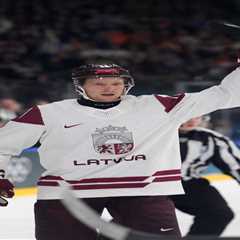 Latvia stuns Germany for first Olympic men’s hockey win in 12 years