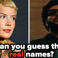 Even The Biggest Pop Culture Fanatics Can't Guess The Real Names Of These 10 Celebrities