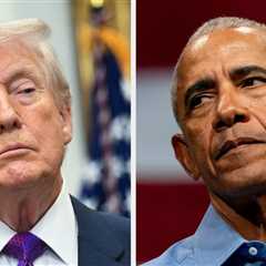 People Are Calling Barack Obama A Class Act After His Response To Trump's Post That Depicted Him..