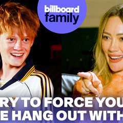 Hilary Duff Gets Interviewed By Her Son Luca | Billboard Family