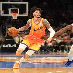 Hornets’ LaMelo Ball storms out of press conference after car crash questions