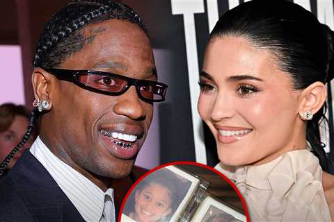 Kylie Jenner and Travis Scott Celebrate Stormi and Aire's Birthday Bash