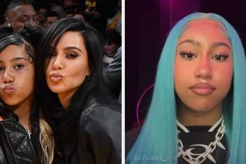People Are Divided Over Kim Kardashian’s Viral Reaction To Her 12-Year-Old Daughter, North West,..