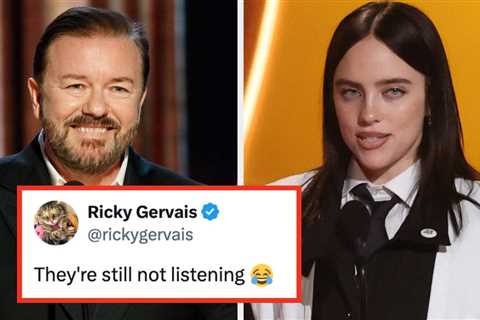 After Ricky Gervais Called Out All The Political Speeches, A Grammys Producer Has Defended..