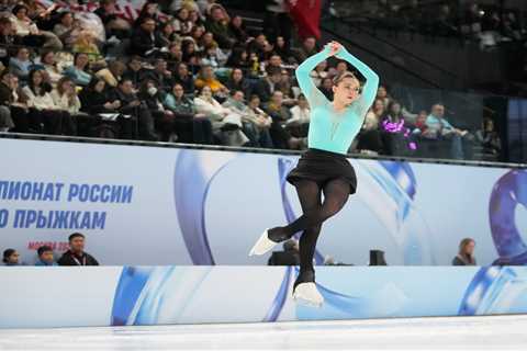 Russian figure skater Kamila Valieva back on the ice after 2022 Olympics doping scandal