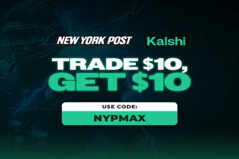Kalshi promo code NYPMAX: Trade $10, get $10! for Super Bowl 2026