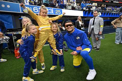 Puka Nacua’s present to Matthew Stafford for winning MVP: ‘I’ll watch your kids’