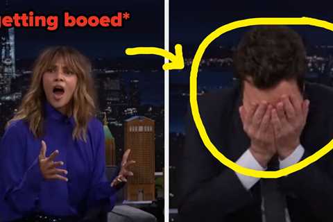 Halle Berry Got Booed By A Member Of Jimmy Fallon's Audience — And Her Reaction Was Perfect
