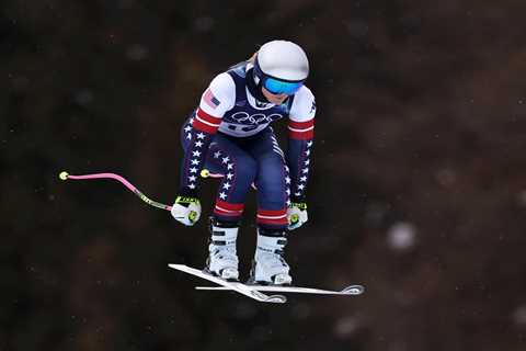 US ski star Lindsey Vonn completes another training run, ready to race Olympic downhill on torn ACL
