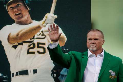 Mark McGwire coming back to A’s in special assistant role