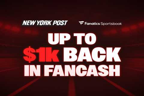 Fanatics Sportsbook promo code NYPOST: Get up to $1,000 matched in FanCash for Patriots vs. Seahawks