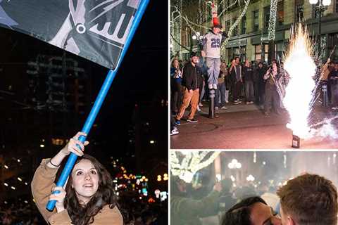 Seahawks Fans Flood Seattle Streets After Super Bowl LX Win