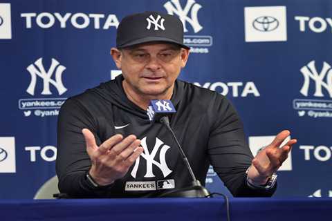 Aaron Boone has disinterested response to Isiah Kiner-Falefa’s ‘surprising’ Yankees dig