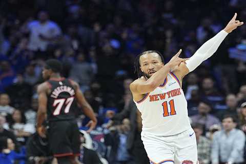Knicks head into All-Star break with 49-point demolition of 76ers