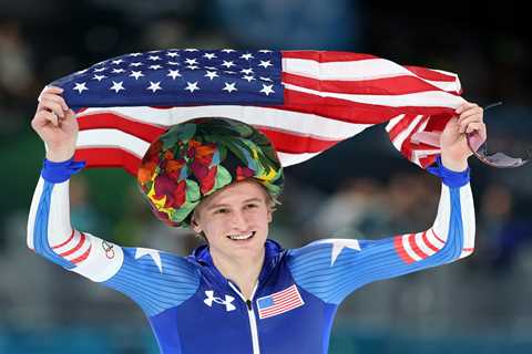 Speed skater Jordan Stolz’s Olympics rock star status is ready for an American twist