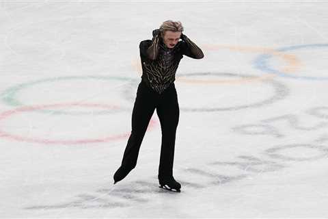 Ilia Malinin falters in free skate as ‘Quad God’ stunningly misses Olympic medal entirely