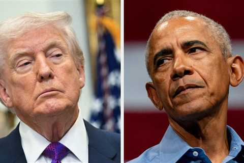 People Are Calling Barack Obama A Class Act After His Response To Trump's Post That Depicted Him..