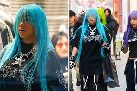 North West's Neon Takeover With Friends at Alexander Wang in NYC