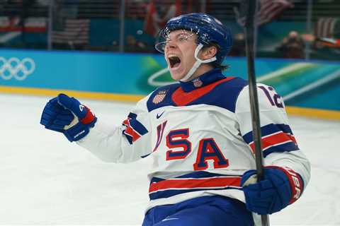 Bar where Matt Boldy’s mom works erupts for USA star’s Olympics goal