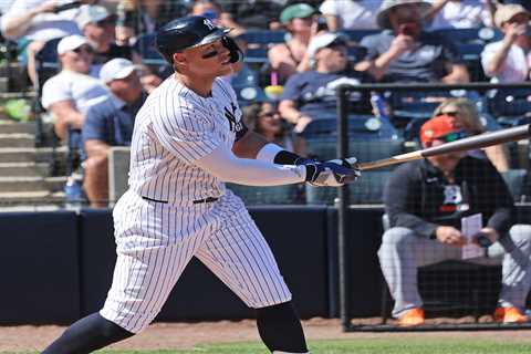 Aaron Judge shows he’s ready to take on World in powerful spring debut