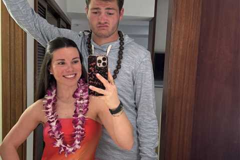 Drake Maye and wife Ann Michael are getting over Super Bowl loss with tropical vacation