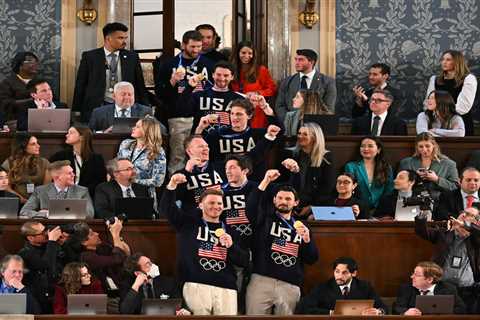 ‘USA’ chants break out at State of the Union 2026 address after Trump welcomes Olympic men’s hockey ..