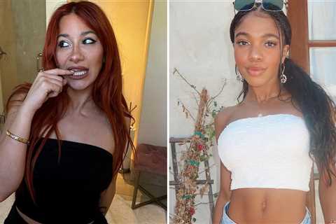 Lexy Panterra vs. Teala Dunn Who'd You Rather?! (Tube Top Hotties Edition)