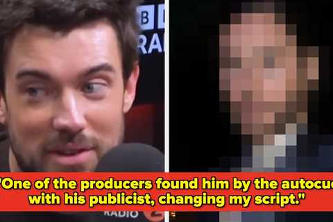 BRITs Host Jack Whitehall Just Recalled The Time Producers Caught A Celebrity Trying To Change His..