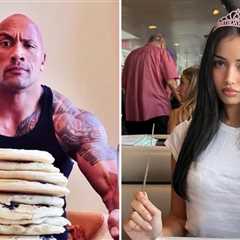 Celebrities With Pancakes ... Flippin' Fantastic Photos!