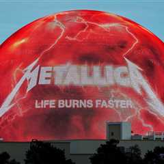 Metallica Go All In On Life Burns Faster Sphere Residency, Bump Total Number of Shows Up to 24