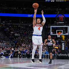 Knicks’ Pacome Dadiet nets career high in points during garbage time