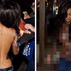 Tyla's Optical Illusion Snakeskin Outfit Isn't Actually Clothing